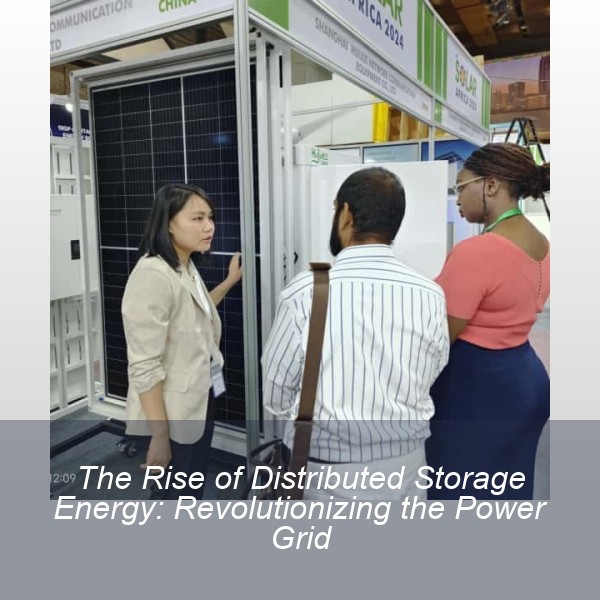 The Rise of Distributed Storage Energy: Revolutionizing the Power Grid